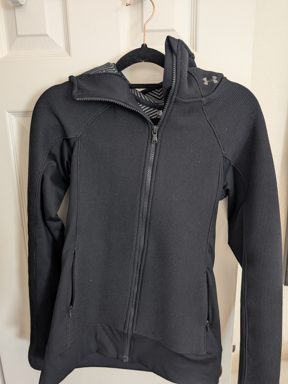 Under Armour Black Women's Hooded Full-Zip Jacket